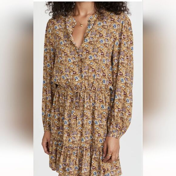 NWT Rebecca Minkoff Helen Dress un Golden Yellow - Picture 3 of 9